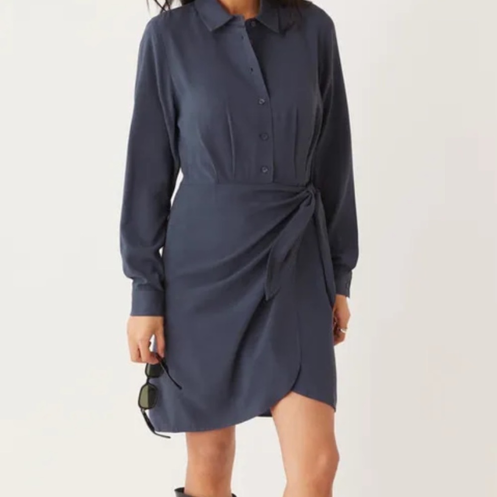 FRANK AND OAK WRAP DRESS - Picture 1 of 5